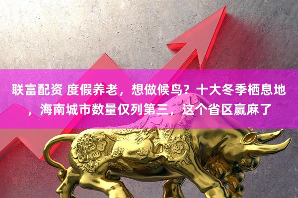 联富配资 度假养老，想做候鸟？十大冬季栖息地，海南城市数量仅列第三，这个省区赢麻了
