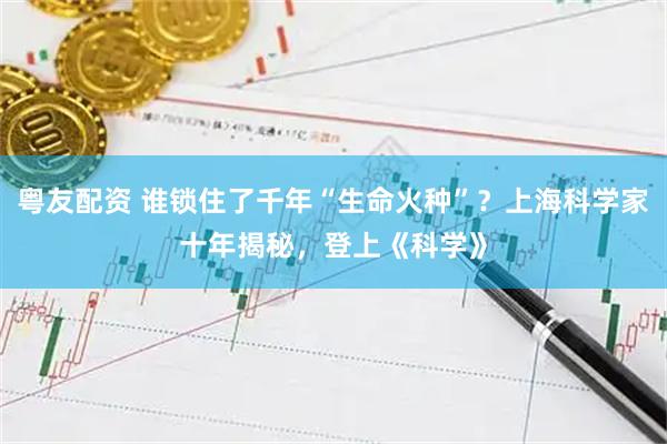 粤友配资 谁锁住了千年“生命火种”？上海科学家十年揭秘，登上《科学》